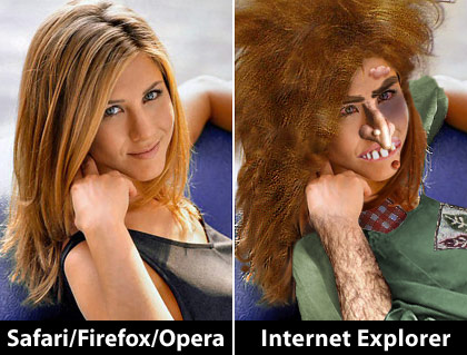 IE vs. Standards