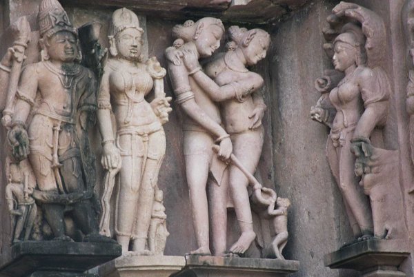 Khajuraho statues