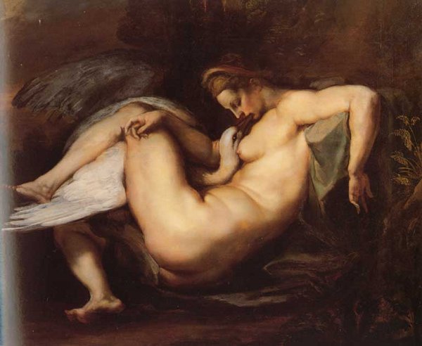 Rubens: Leda og svanen