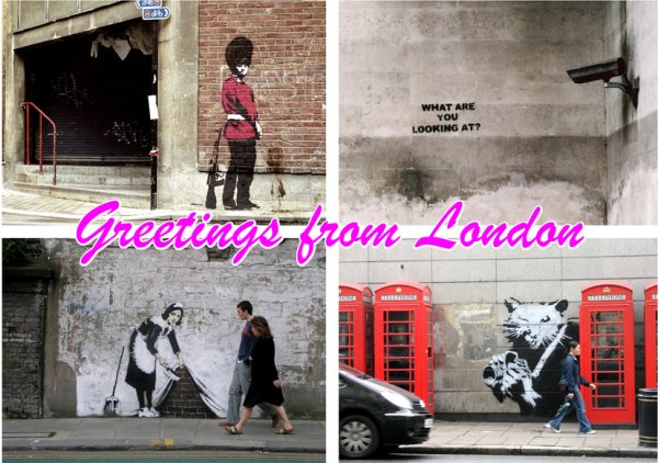 Banksy: Postcard from London