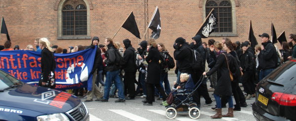Demo mod racistisk vold i Århus, 11. oktober 2008