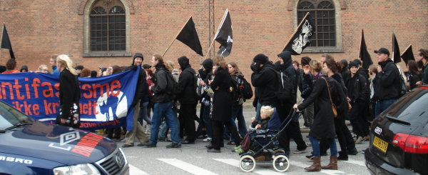 Demo mod racistisk vold i rhus, 11. oktober 2008