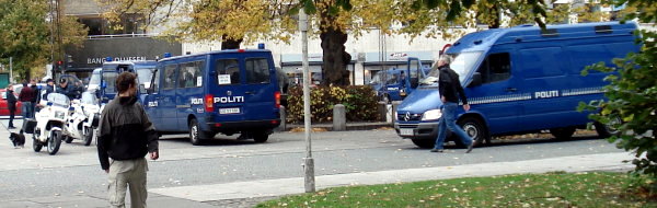 Demo mod racistisk vold i rhus, 11. oktober 2008