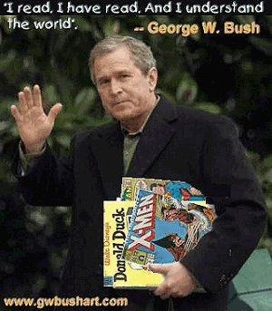Bush reading