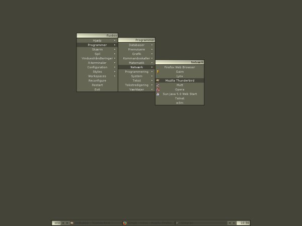 Fluxbox p Ubuntu 6.10