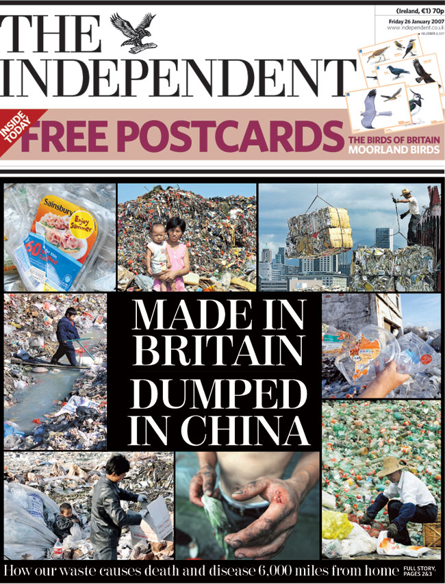  Made in Britain, dumped in China