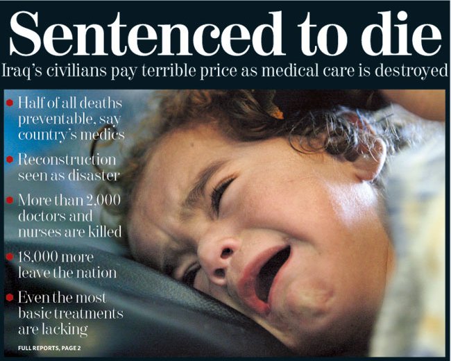 Independent on Iraqi health system