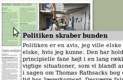 Politiken skraber bunden, JP 6. marts 2010