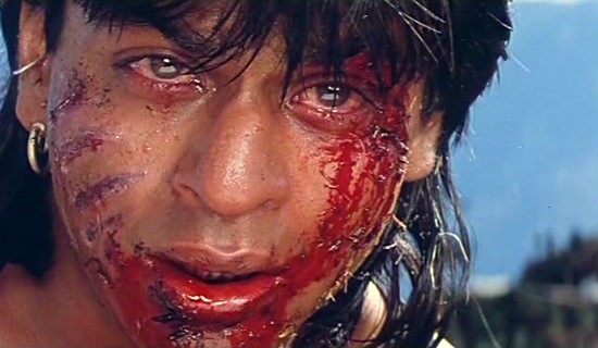 Shahrukh after some violent happenings