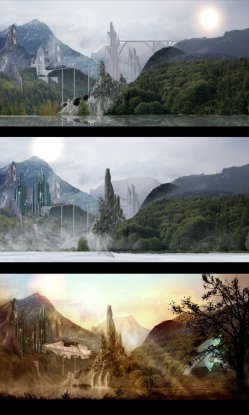 Mattepainting-eksempel