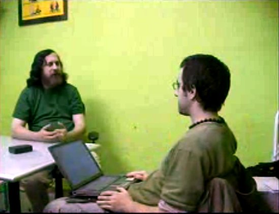 Richard Stallman in Madrid