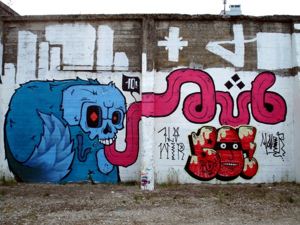 Graffiti, Spanien, Århus