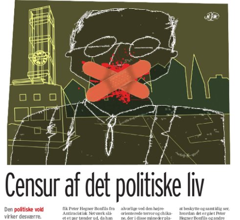 Stiften: Censur af det politiske liv