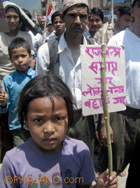 Lille pige, Dang, Nepal