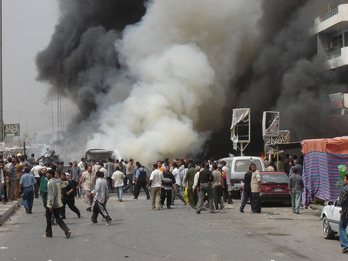 Baghdad Market 
 
Bombing