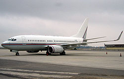 Boeing anvendt til fangetransport